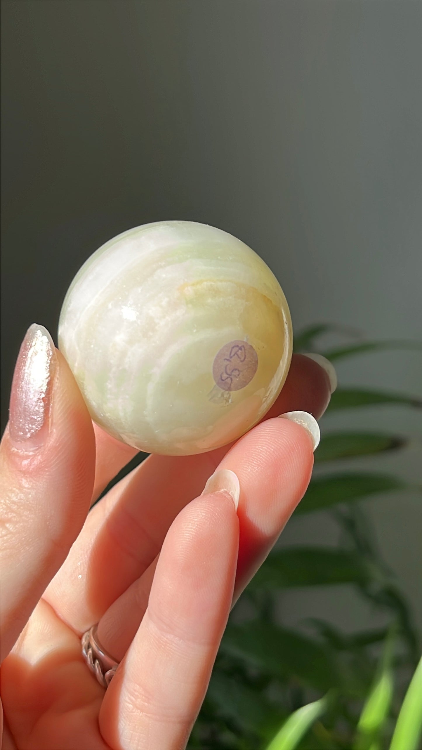 Aragoniet bol #01 (onyx marmer)