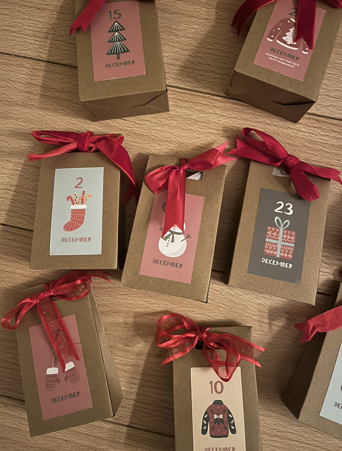 ADVENT KALENDER GROOT