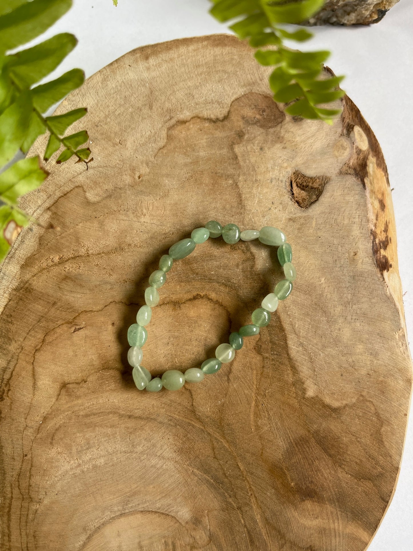 Armband ovale kralen aventurijn
