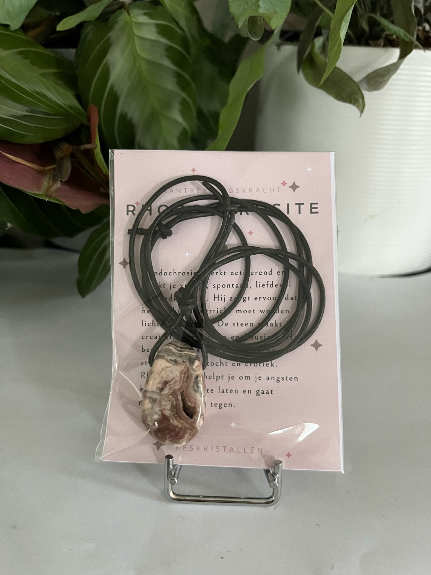 Hanger Rhodochrosiet setje