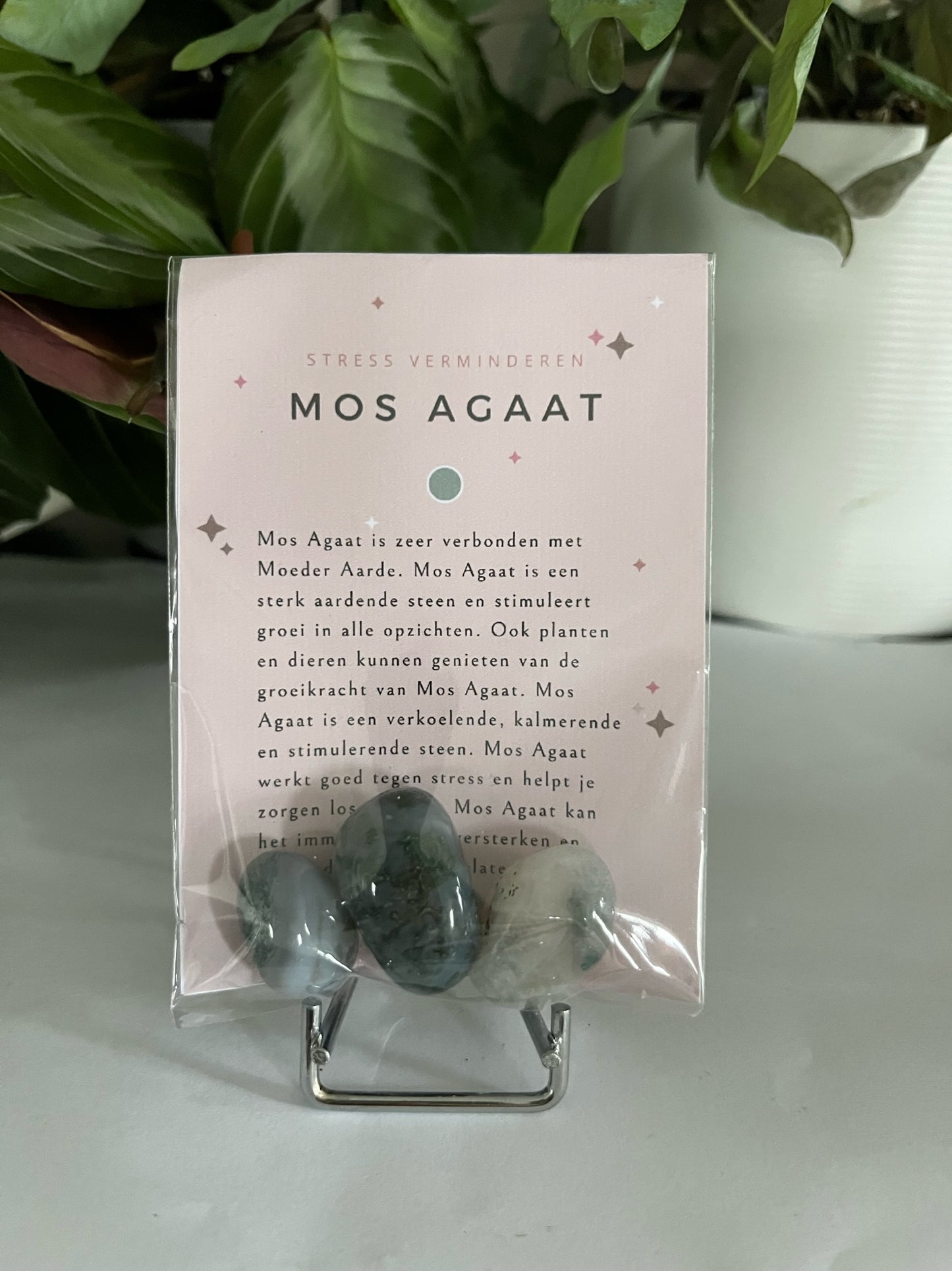 Mos agaat setje