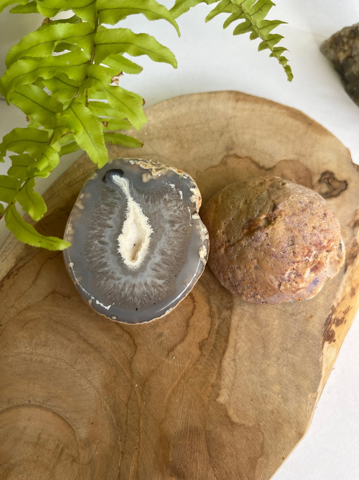 Agaat Geode set Brazilië