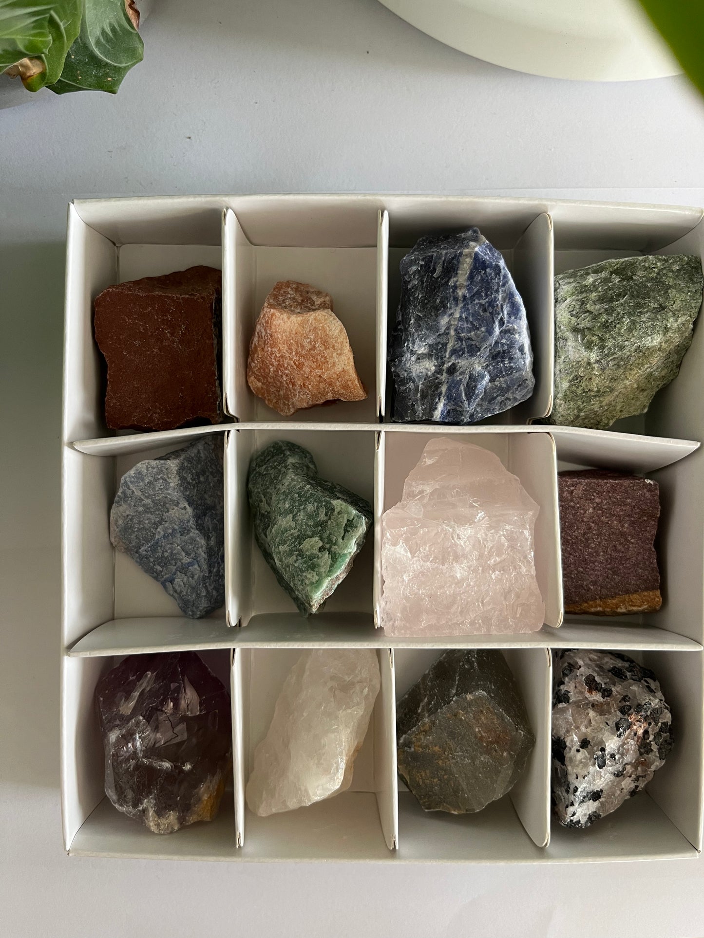 Mineralen ruw - mix doos