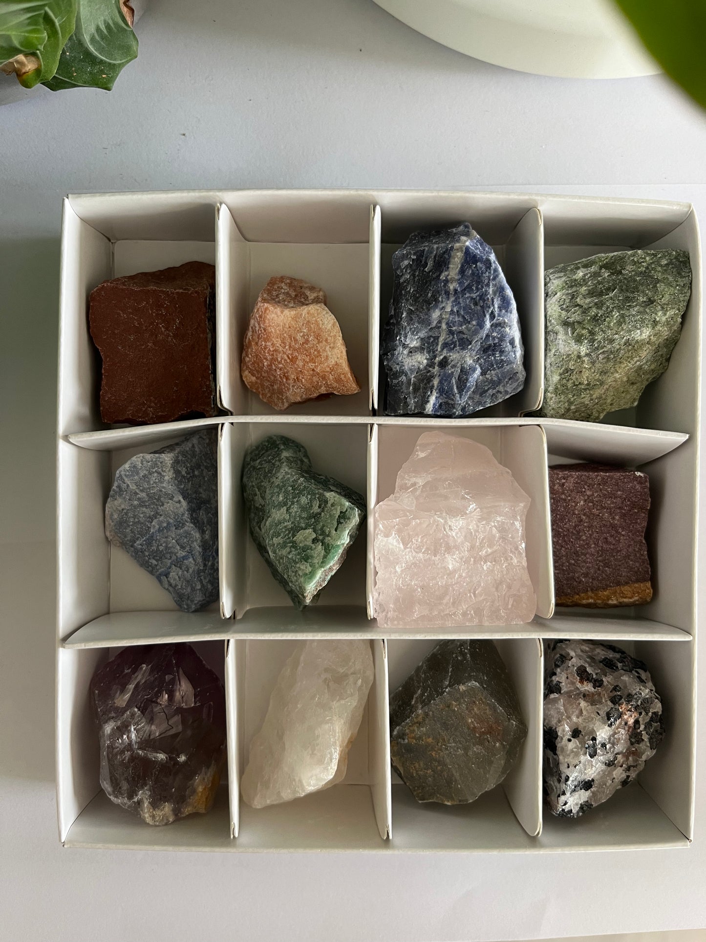 Mineralen ruw - mix doos