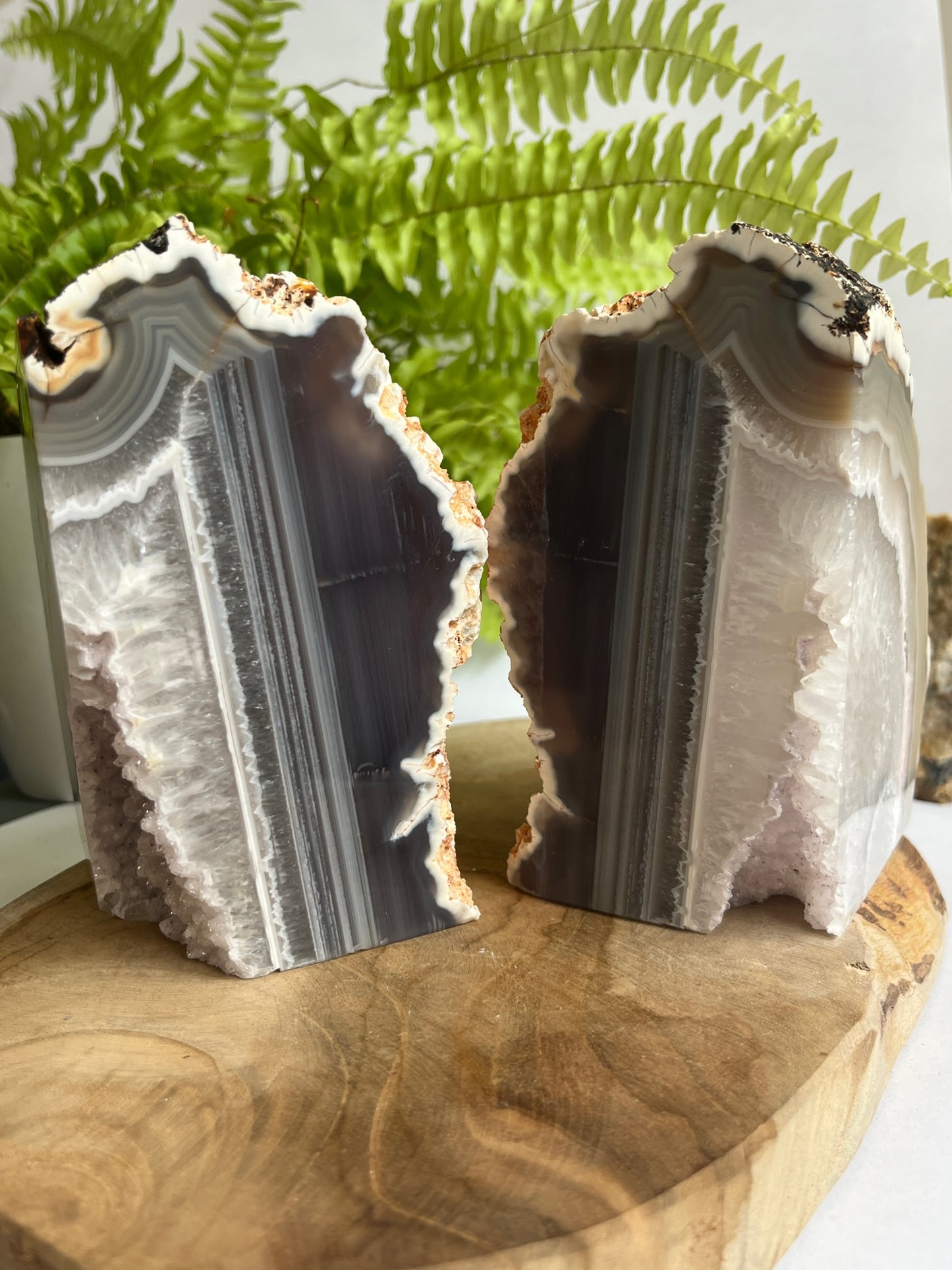 Boekensteun agaat #07