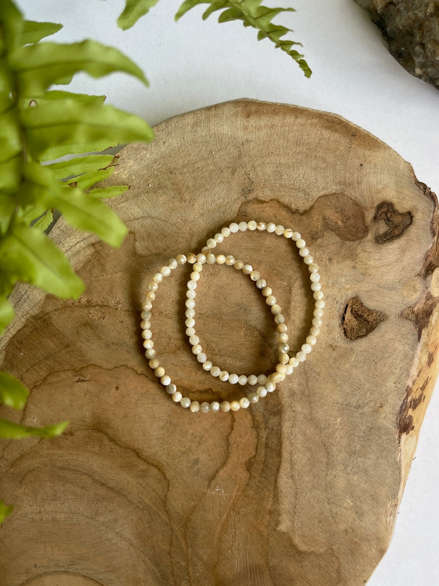 Armband facet Mother of pearl