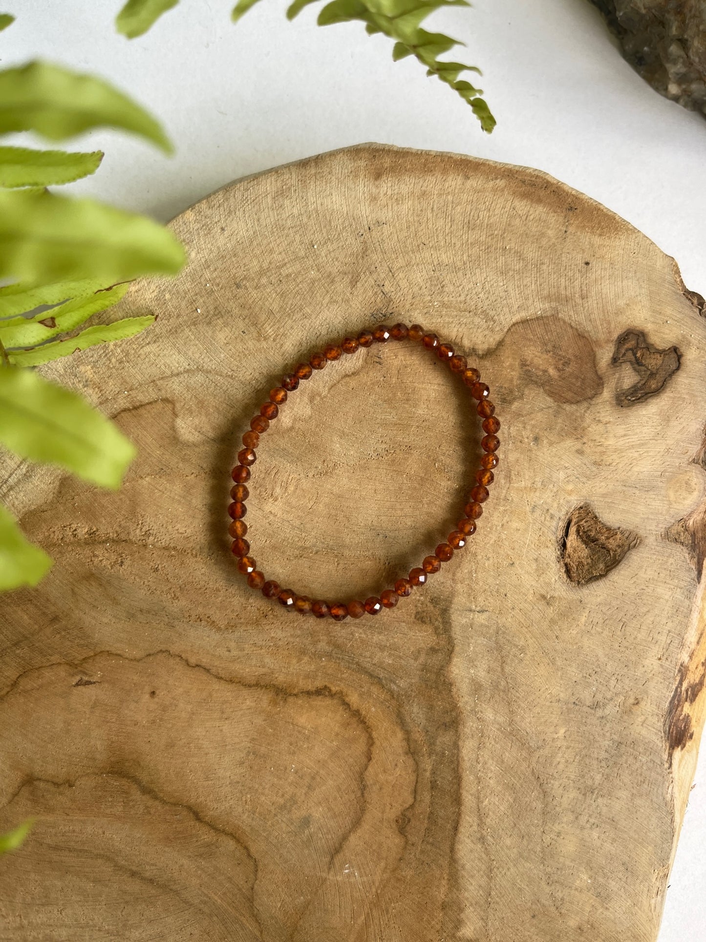 Armband facet Malaya-granaat