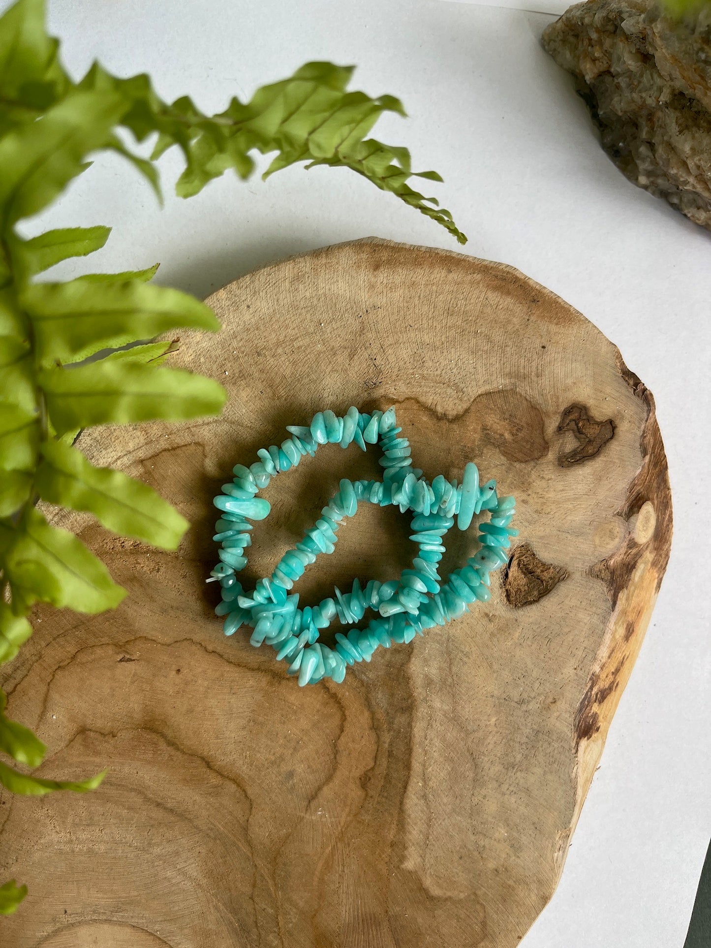 Split armband Amazoniet