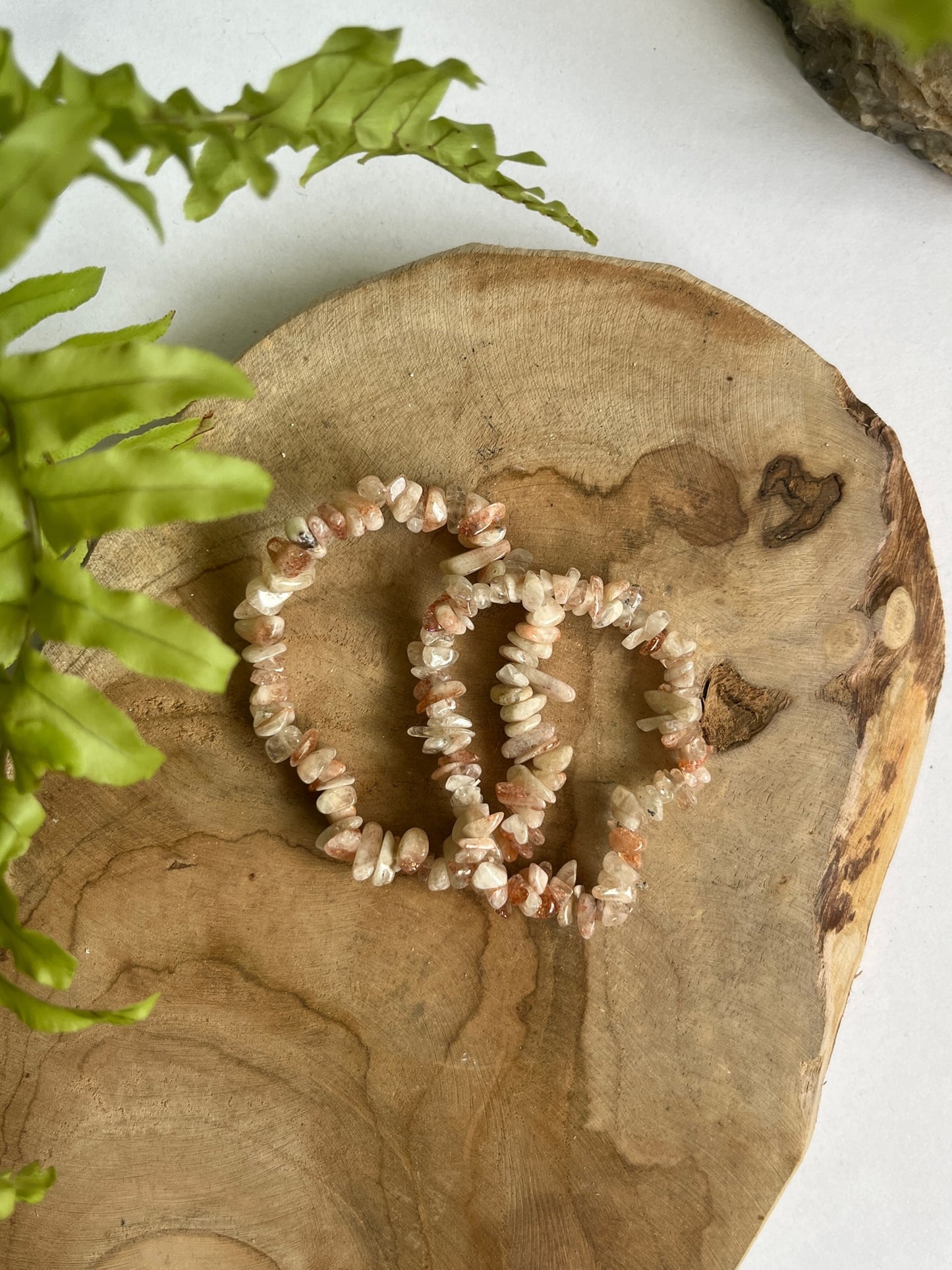 Split armband Zonnesteen
