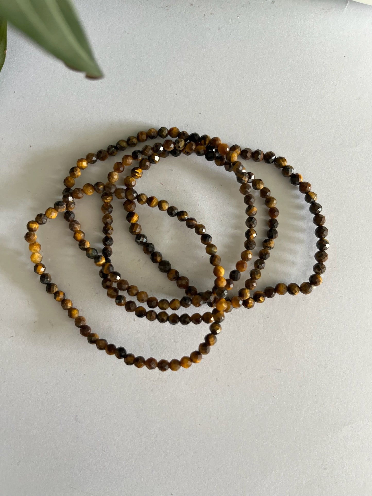 Armband facet tijgeroog
