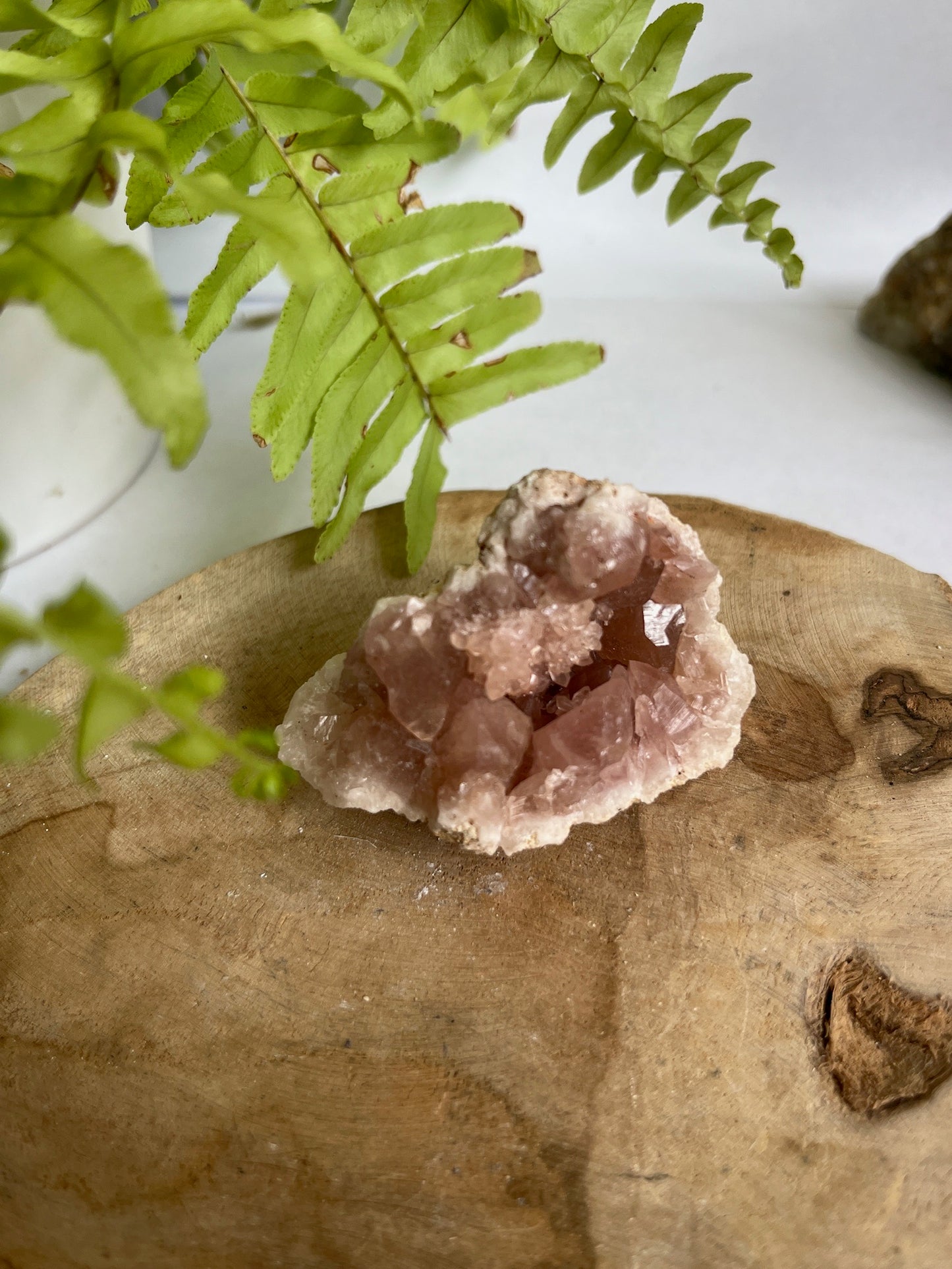 Amethist roze ruw #01