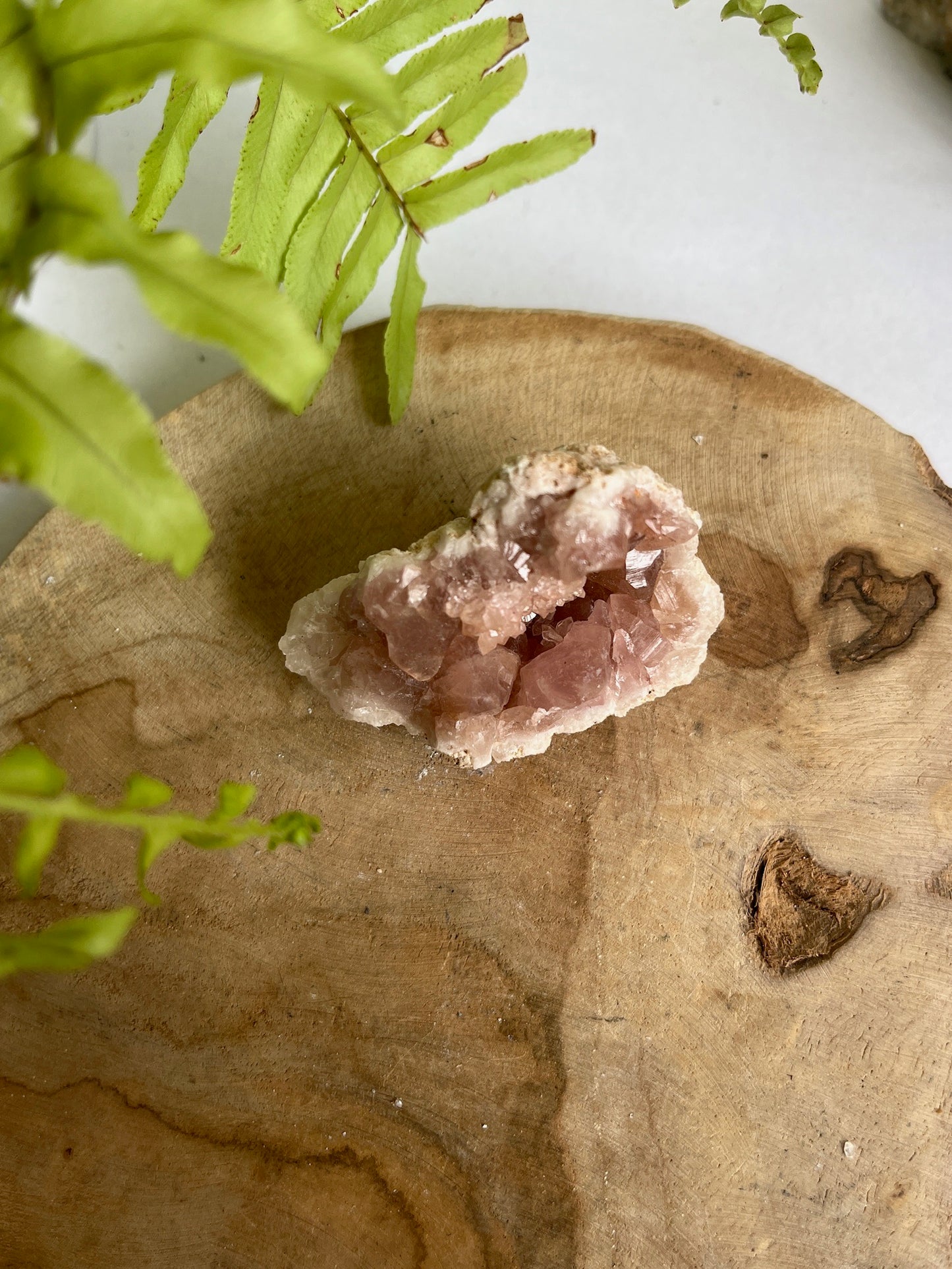 Amethist roze ruw #01