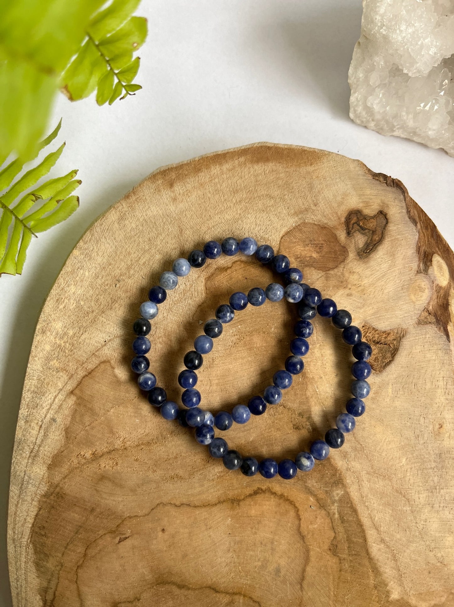 Armband 6 mm sodaliet