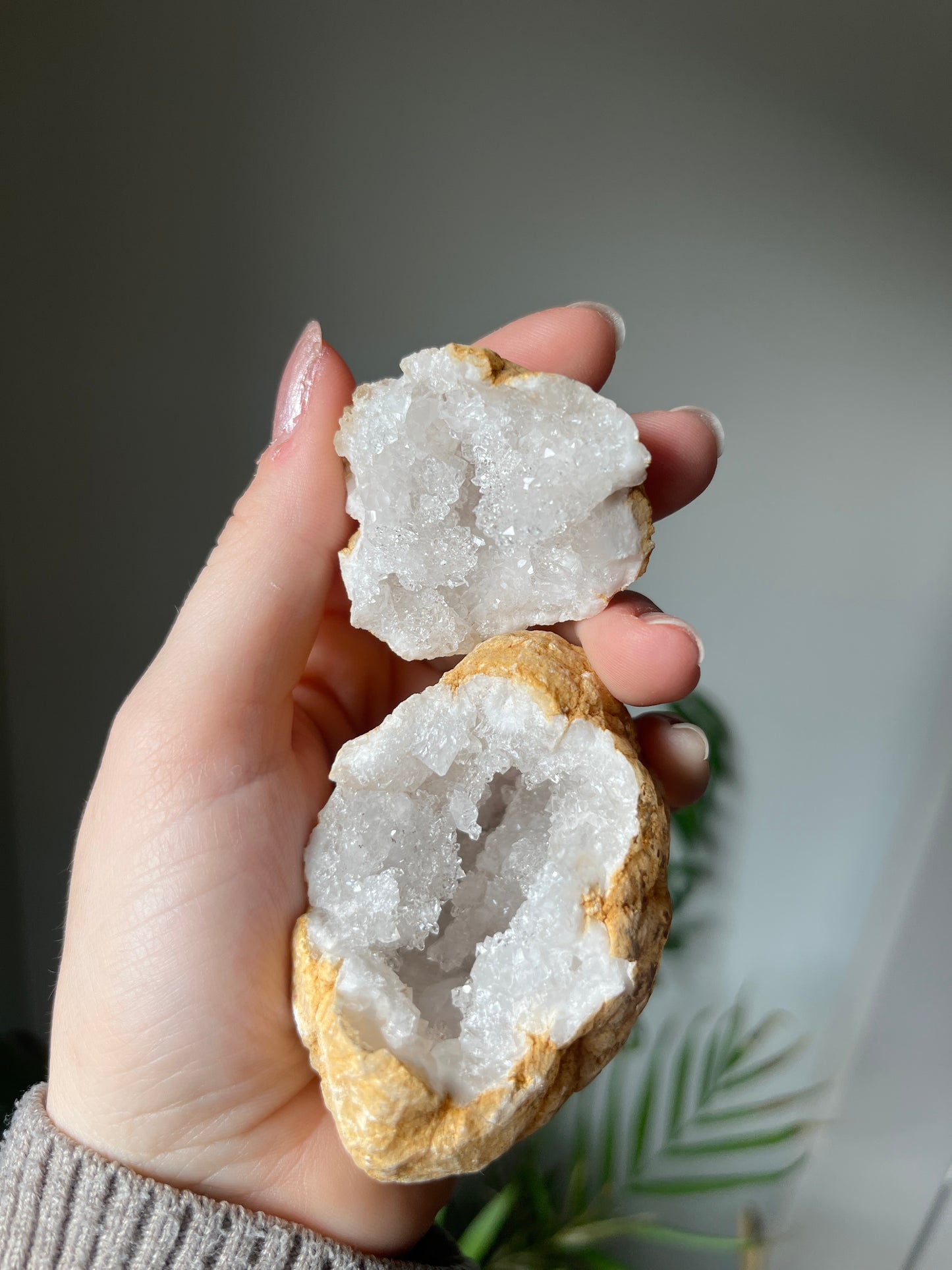 Bergkristal Geode Mystery XS