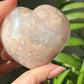 Bloem agaat hart #03 groot