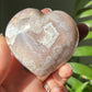 Bloem agaat hart #03 groot