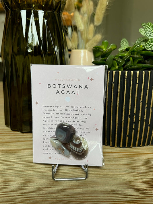 Botswana agaat setje