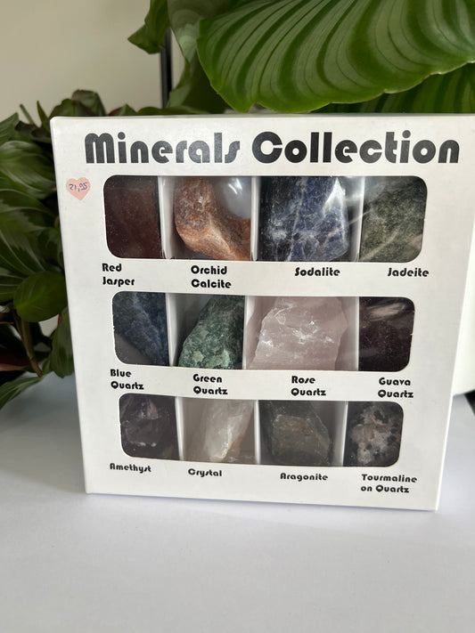 Mineralen ruw - mix doos